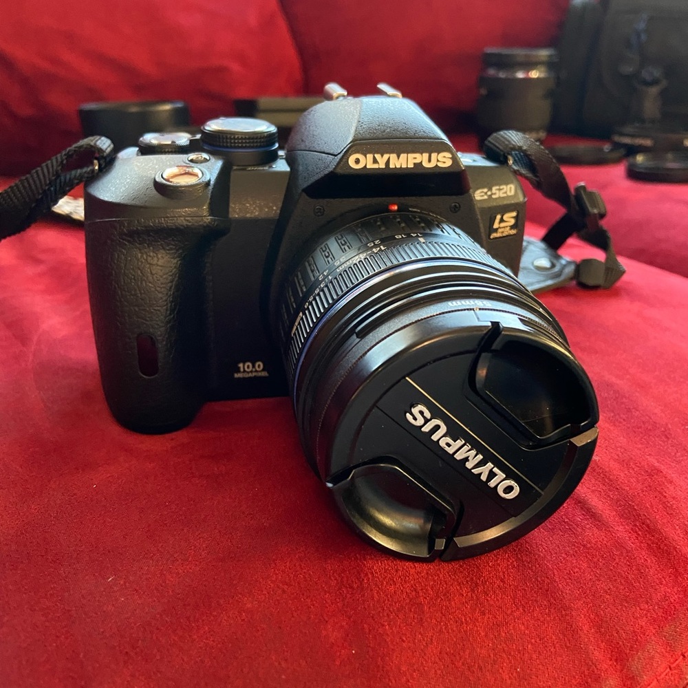 📸 Olympus E-520 Digital Camera with case and many accessories - Picture 12 of 15
